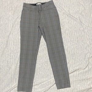 89th & Madison Men's Gray Checkered Dress Pants